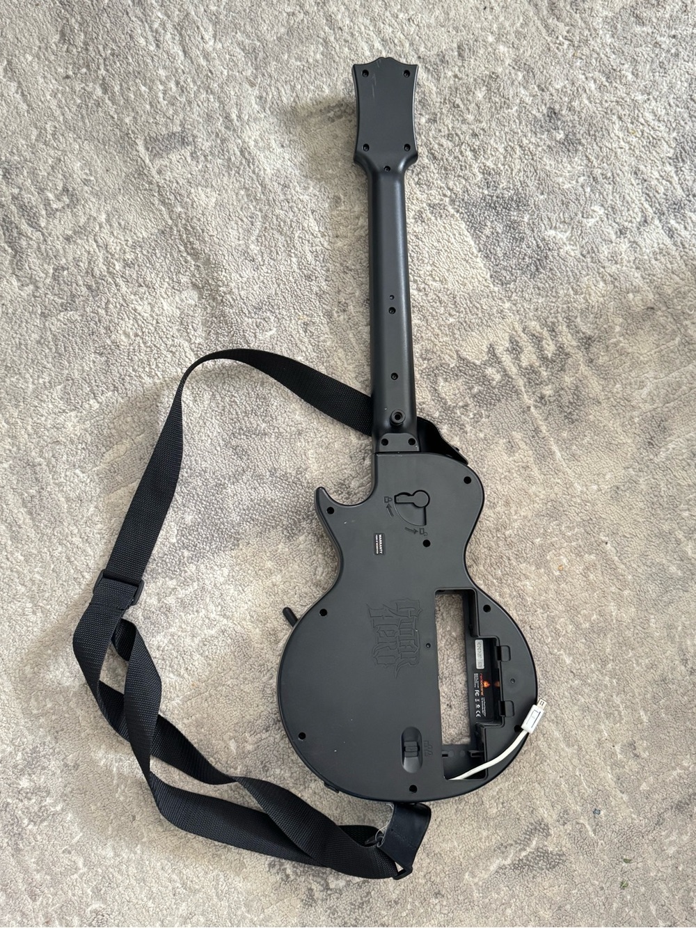Nintendo Wii RedOctane Guitar Hero Aerosmith Controller Gibson Les Paul 95375805 - Picture 4 of 5
